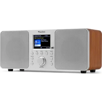 Radiopřijímač Audizio Genua DAB+ Stereo radio silver