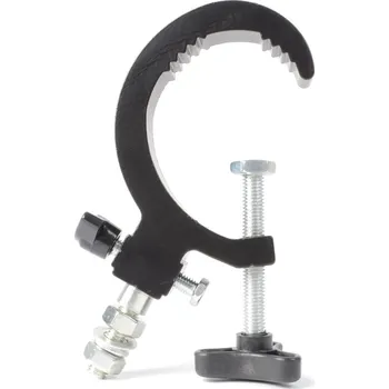 Osvětlovací technika BeamZ G Hák, pro trubku 30-60mm, nosnost 50kg, černý