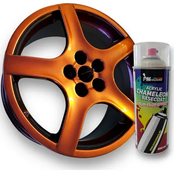 Autolak Chameleon Červená (červeno-zlatá) 400 ml sprej, PMcolours