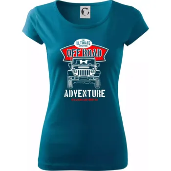 Dámské oblečení Off Road - Dámské triko Pure - 3XL ( Petrolejová )