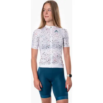 cyklistický dres ATEX Dámský cyklo dres WITI bílý XS