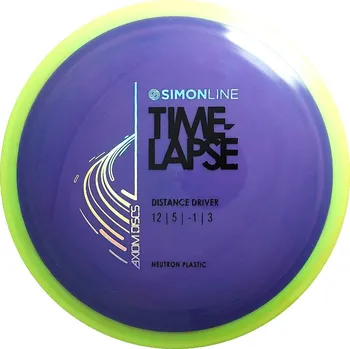Disc golf Axiom Discs Neutron Time-Lapse 168g Fialová/Světlezelená