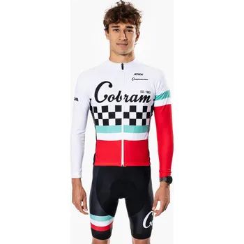 cyklistický dres ATEX Cyklo dres s dlouhými rukávy COBRAM XS