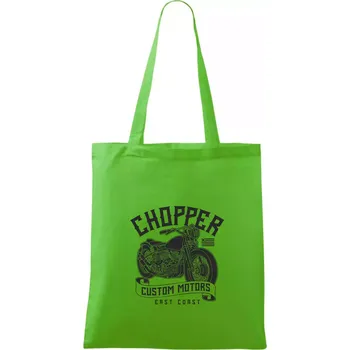 Chopper custom motors - Taška bavlněná - 42 x 38 cm ( Apple Green )