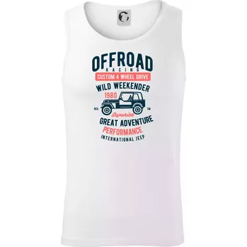 Off Road Racing - Tílko pánské Core - S ( Bílá )