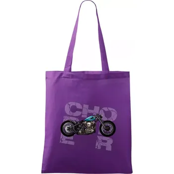 Chopper 001 - Taška bavlněná - 42 x 38 cm ( Fialová )
