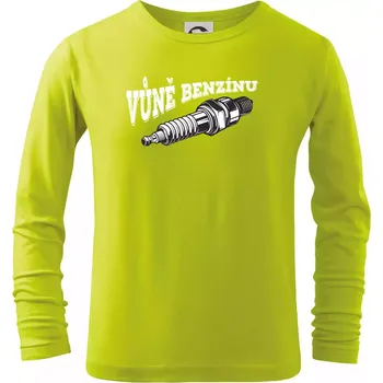 Dětská móda Vůně benzínu - Triko dětské Long Sleeve - 146 cm/10 let ( Limetková )