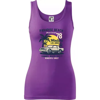 Paradise Beach - Dámské tílko - S ( Fialová )