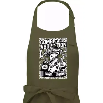 Kuchyňská zástěra Combi abduction - Pánská zástěra na vaření - Univerzální velikost ( Khaki )