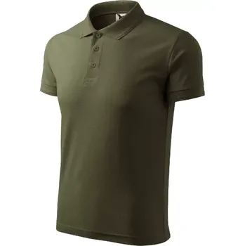 Pánská košile Pique Polo polokošile pánská military 3XL