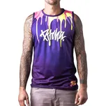 PITCHA tílko NICE DAY neon/purple - 2XL