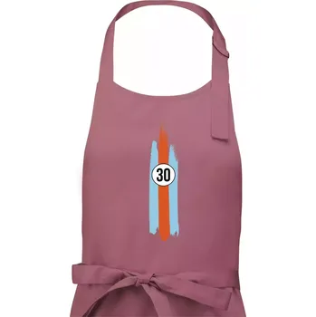 Kuchyňská zástěra Vintage Race 30 - Dámská zástěra na vaření - Univerzální velikost ( Starorůžová )