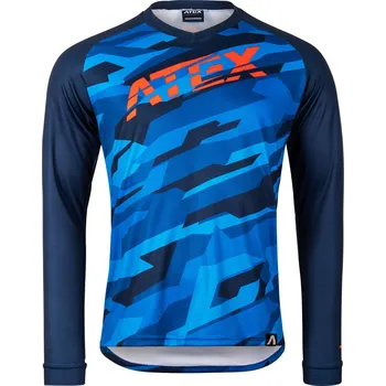 cyklistický dres ATEX Cyklo dres TRAIL modrý XS