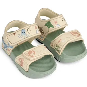 Chlapecké sandály LIEWOOD Blumer Sandálky Sea Creature/Sandy Velikost (od výrobce): 25