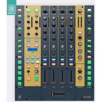 Hi-Fi komponenty Doto Design Skin Sixty-Eight 68 Mash-Up Naval