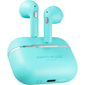 Sluchátka Happy Plugs Hope Turquoise