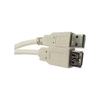 Elektrická zásuvka kabel USB AA vidlice/zásuvka 1.8m