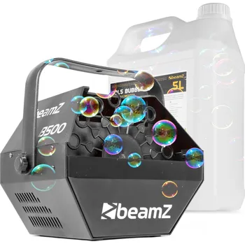 Světelný efekt BeamZ B500 Set výrobníku bublin s 5L kapaliny