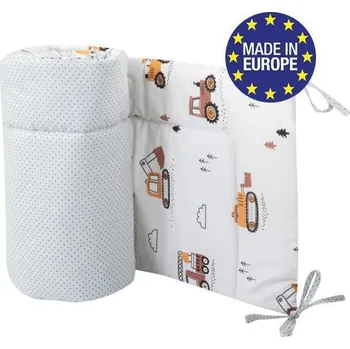 Dětsný nábytek Bomimi Mantinel do postýlky 180 cm Malý stavitel