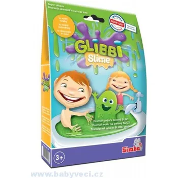 Hračka pro nejmenší Glibbi Slime Sliz zelený