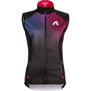 Dámská vesta ATEX Dámská sportovní vesta ZIGZAG růžová XXL