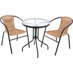 Crossheim C25002 Miami Rattan 2 + 1