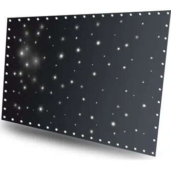 Osvětlovací technika BeamZ SPW96C Zástěna LED96 studená bílá 3X 2M