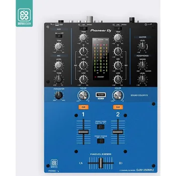 Mixážní pult Doto Design Skin DJM-250 MK2 COLORS DVS Blue
