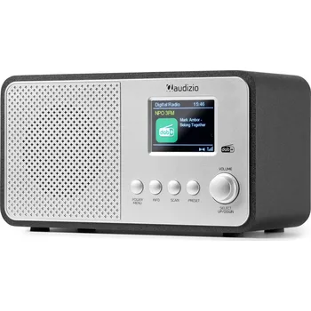 Radiopřijímač Audizio Avio DAB+ Radio silver