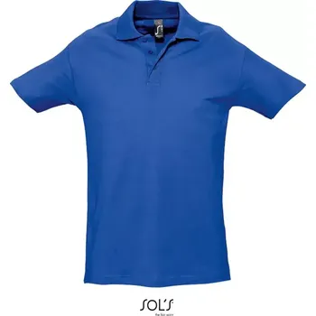 Pánské tričko SOLS Polokošile SOL'S Spring II pánská krátký rukáv, barva Royal blue, vel. XXXL