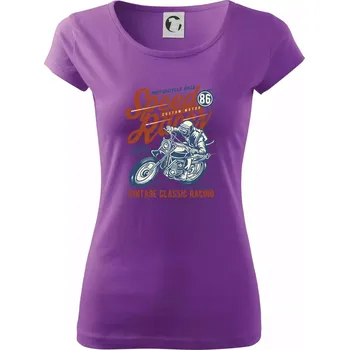 Dámské tričko Speed Racer 2 - Dámské triko Pure - XS ( Fialová )