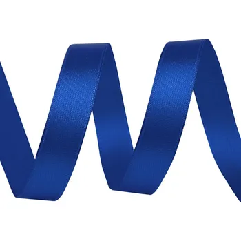 Stuha Atlasová stuha svazky po 5 m šíře 12 mm Varianta: 40 modrá safírová, Balení: 5 m