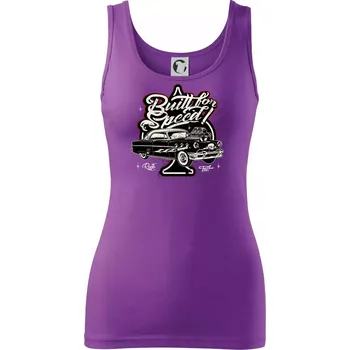 Dámské tričko Built for speed - Dámské tílko - 2XL ( Fialová )