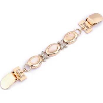 Stuha Spona dragoun se štrasem Varianta: 2 zlatá, Balení: 1 ks