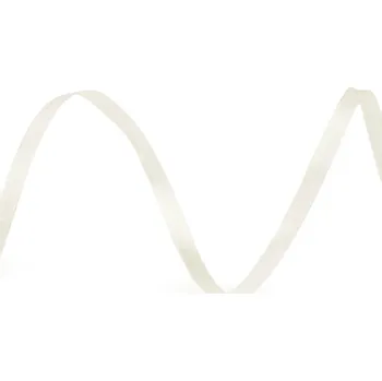 Stuha Atlasová stuha šíře 3 mm Varianta: 42 krémová nejsvět., Balení: 30 m