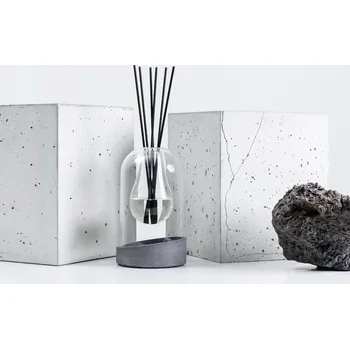 Aroma difuzér Difuzér OBETON Evan v betonu 370ml - Storm Shadow