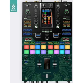 Hi-Fi komponenty Doto Design Skin DJM-S11 TECH Light Green