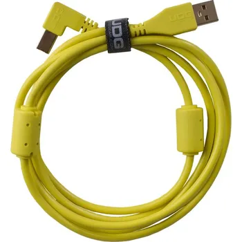 Datový kabel UDG Ultimate Audio Cable USB 2.0 A-B Yellow Angled 3m