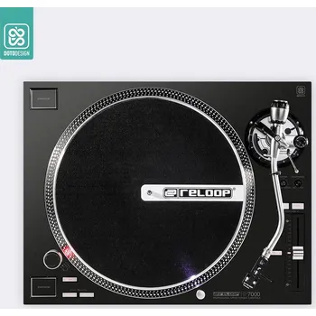 Gramofon Doto Design Skin RP-7000 DAY & NIGHT Black