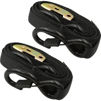 Upínací popruh SEFIS MX stahovací popruhy s kovovou sponou 300kg / 25mm x 2,4m 2ks