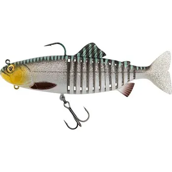 Umělá nástraha Fox Rage Gumová Nástraha Jointed Replicant Silver Halo - 23 cm 150 g