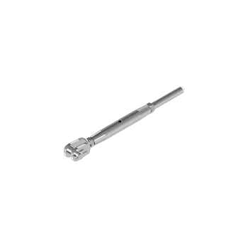 Šroub nerez_solar_martim Napínák vidlice / koncovka lano WM8275 - nerez A4 - AISI 316 Varianta: Napínák vidlice / koncovka ocelové lano WM8275 - D= 4 mm / M8 - nerez A4 - AISI 316