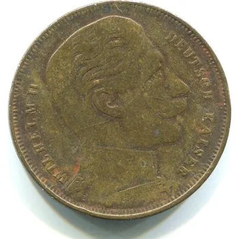 NĚMECKO. Herní žeton Wilhelm II.