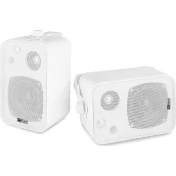 Power Dynamics BV40W Background Speaker Set 4" 100V (white)
