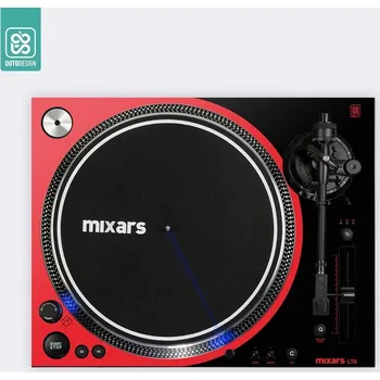 Gramofon Doto Design Skin LTA / STA COLORS DVS Red