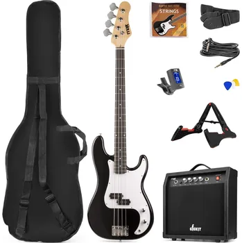 Max GigKit Bass Guitar Pack Black