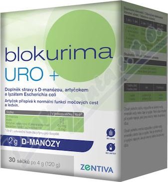 Blokurima URO+ 2g d-manózy 30 sáčků