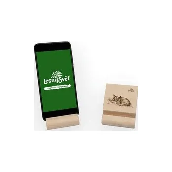 Lesní svět Stojánek na mobil M - Liška pérovka