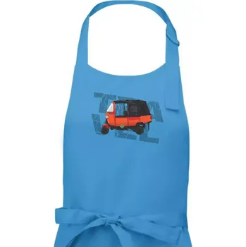 Kuchyňská zástěra Tuk Tuk - Pánská zástěra na vaření - Univerzální velikost ( Světlý tyrkys )