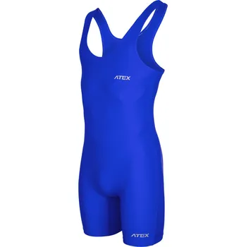 Oblečení pro bojové sporty ATEX Zápasnický dres WES modrý 3XL